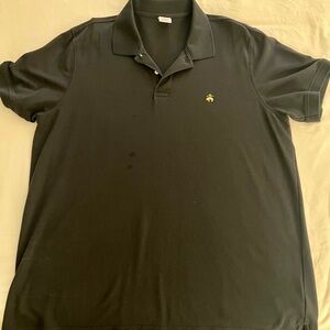 Brooks Brothers Classic Black Polo Shirt